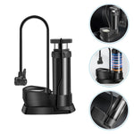 Portable High-Pressure Manual Air Pump — Universal Tire Inflator for Cars, Bikes, Motorcycles, Electric Bicycles & Sports Balls | Emergency Outdoor Use