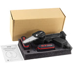 24V Cordless Mini Chainsaw | Portable One-Hand Electric Chainsaw with Rechargeable Battery