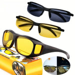 HD Vision Wrap Around Sunglasses – Fits Over Prescription Glasses with UV Protection