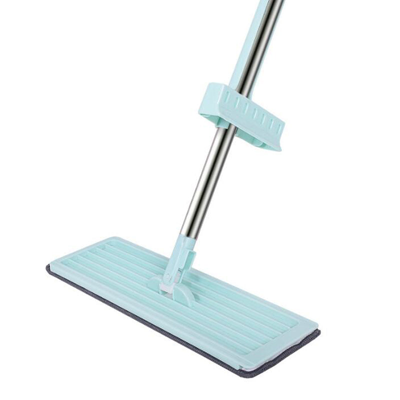 Flat Floor Squeeze Mop – Hands-Free Self-Wringing Wet & Dry Microfiber Cleaning Mop