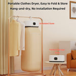 Portable Clothes Dryer with Drying Bag & Remote Control – Foldable Electric Garment Dryer