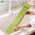 Silicone Sink Splash Guard | Kitchen & Bathroom Faucet Water Splash Protector