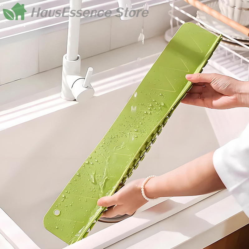 Silicone Sink Splash Guard | Kitchen & Bathroom Faucet Water Splash Protector