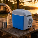 Portable Mini Car Refrigerator 7.5L | 12V Electric Cooler & Warmer for Car, Home & Travel