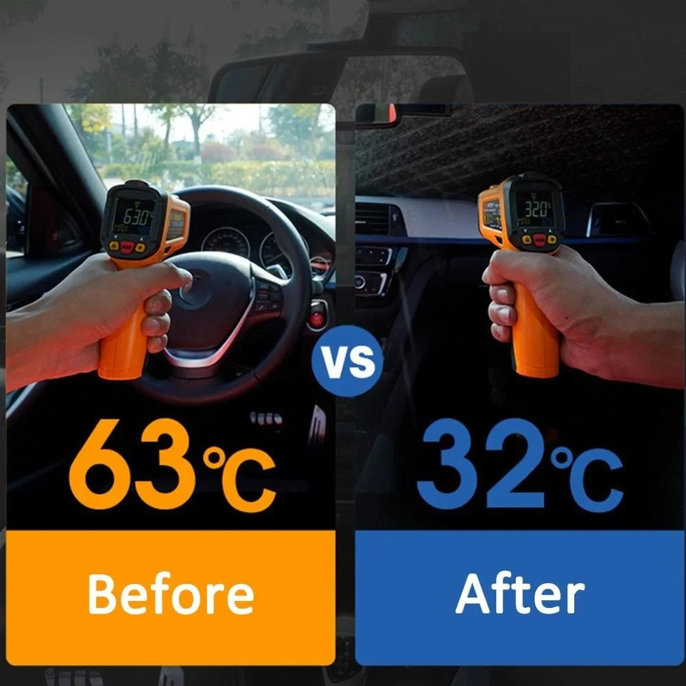 Foldable Car Windshield Sunshade Umbrella – UV Protection Heat Shield for Front Windscreen