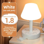 Multi-Function LED Table Lamp with USB Charging Station & Phone Stand