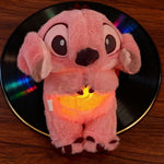 Interactive Breathing Stitch Plush Toy with Light, Music & Breathing Motion – Soft Sleeping Companion