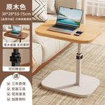 Minimalist C-Shaped Sofa Side Table | Space-Saving Wooden End Table for Living Room & Bedroom