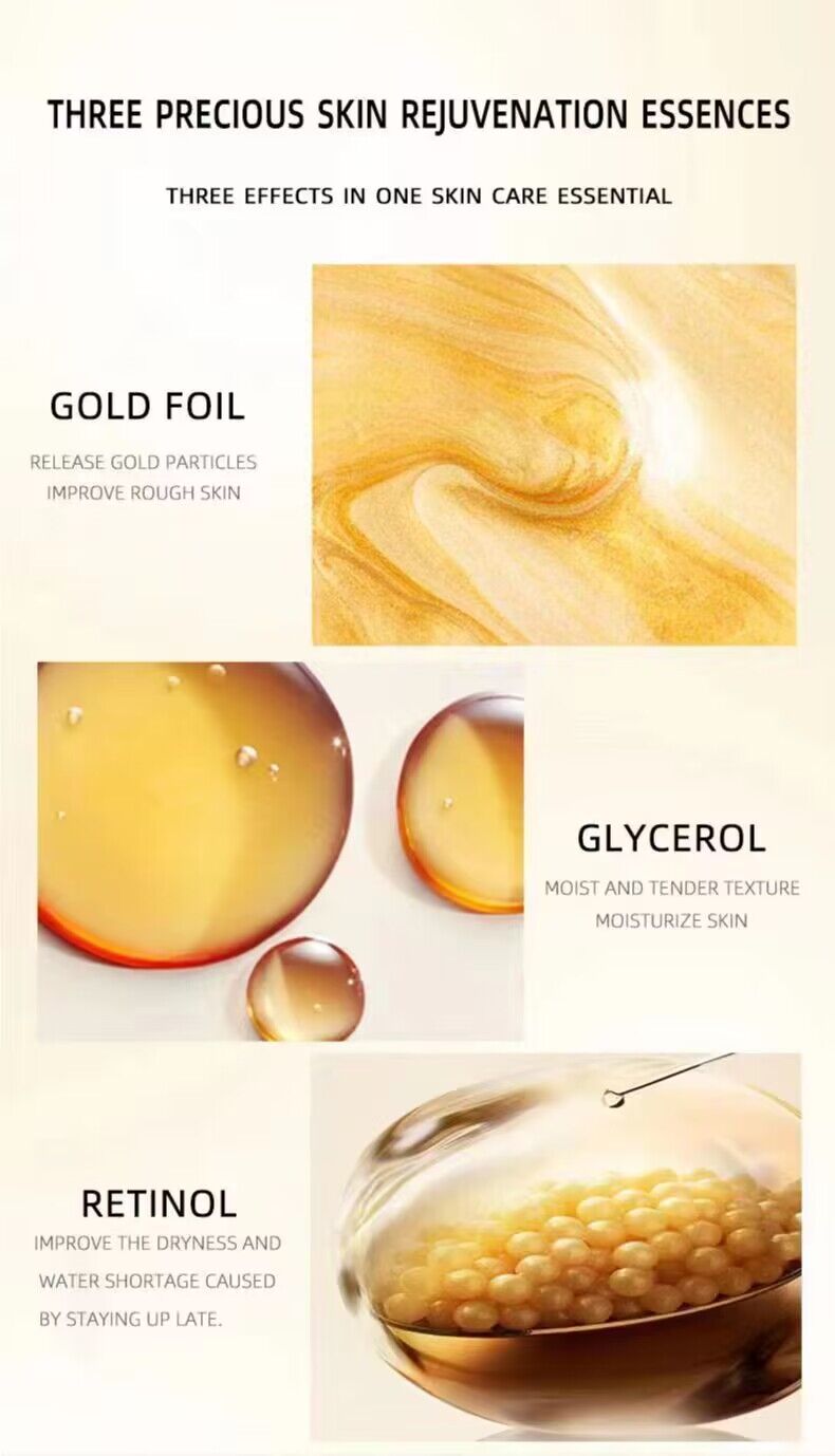 SADOER Retinol Snake Venom Peptide Gold Peel-Off Mask | Moisturizing & Hydrating Facial Mask