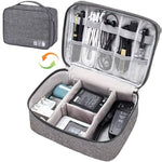 Waterproof Travel Electronic Organizer Bag – Portable Cable, Charger, USB & Gadget Storage Case