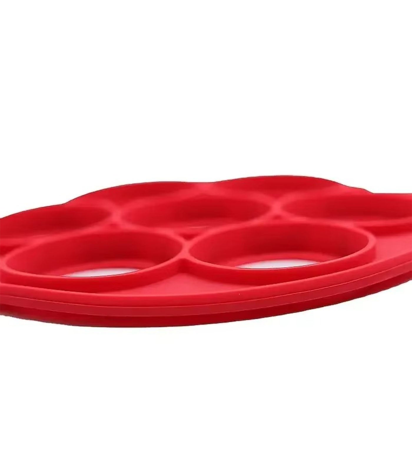 Silicone 7-Hole Pancake Mold – Nonstick Circular Frying Pan Insert for Breakfast, Eggs, Pancakes, DIY Baking