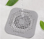 Silicone Drain Hair Catcher – Anti-Clog Suction Cup Filter for Bathroom, Kitchen etc