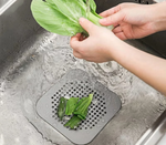 Silicone Drain Hair Catcher – Anti-Clog Suction Cup Filter for Bathroom, Kitchen etc
