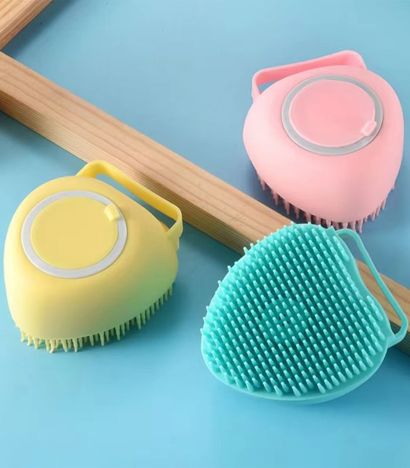 Silicone Pet Bath Massage Gloves - Soft Safety Grooming Brush for Dogs & Cats - Comfortable Bathing & Grooming Tool for Pets