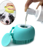 Silicone Pet Bath Massage Gloves - Soft Safety Grooming Brush for Dogs & Cats - Comfortable Bathing & Grooming Tool for Pets