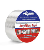 Single Sided Aluminum Foil Butyl Tape – High Temperature Resistant Waterproof Flashing Tape