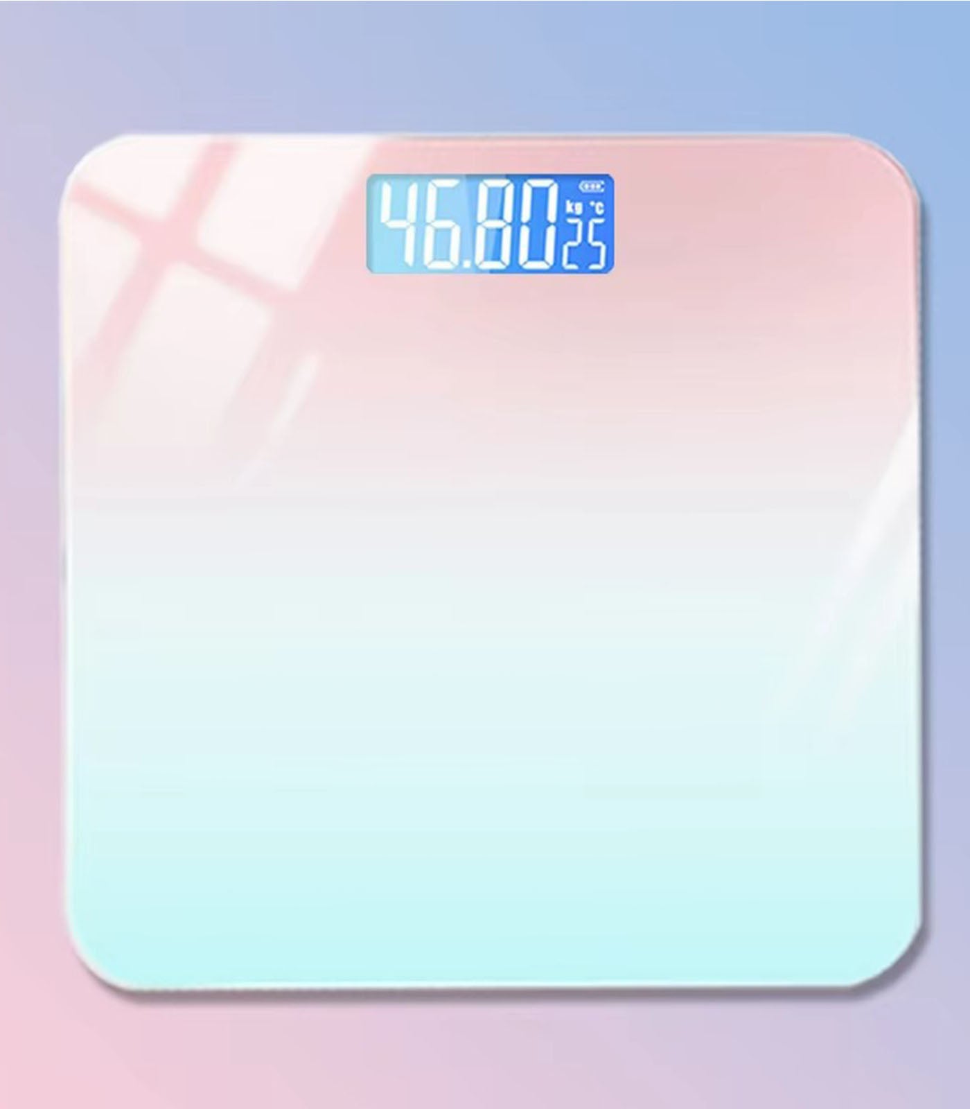 Smart Body Fat Scale – Electronic Digital Health Weighing Scale with Charging Port & Gradient Design