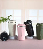 Thermos Coffee Mug – 304 Stainless Steel Vacuum Insulated Flask (510ml)