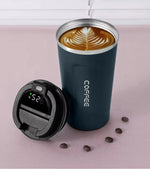Thermos Coffee Mug – 304 Stainless Steel Vacuum Insulated Flask (510ml)