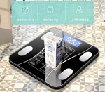 Smart Bluetooth Body Fat Scale – Tracks weight, BMI & full body composition with app sync