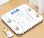 Smart Bluetooth Body Fat Scale – Tracks weight, BMI & full body composition with app sync