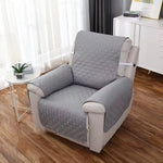 Solid Color Recliner Sofa Cover – Anti-Slip Armchair Protector for Pets, Kids & Daily Use (1 Seater)