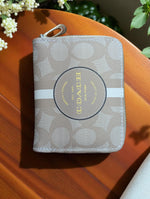Stylish Compact Zip-Around Wallets - Multi-Color Collection