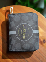 Stylish Compact Zip-Around Wallets - Multi-Color Collection