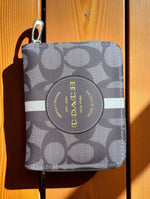 Stylish Compact Zip-Around Wallets - Multi-Color Collection