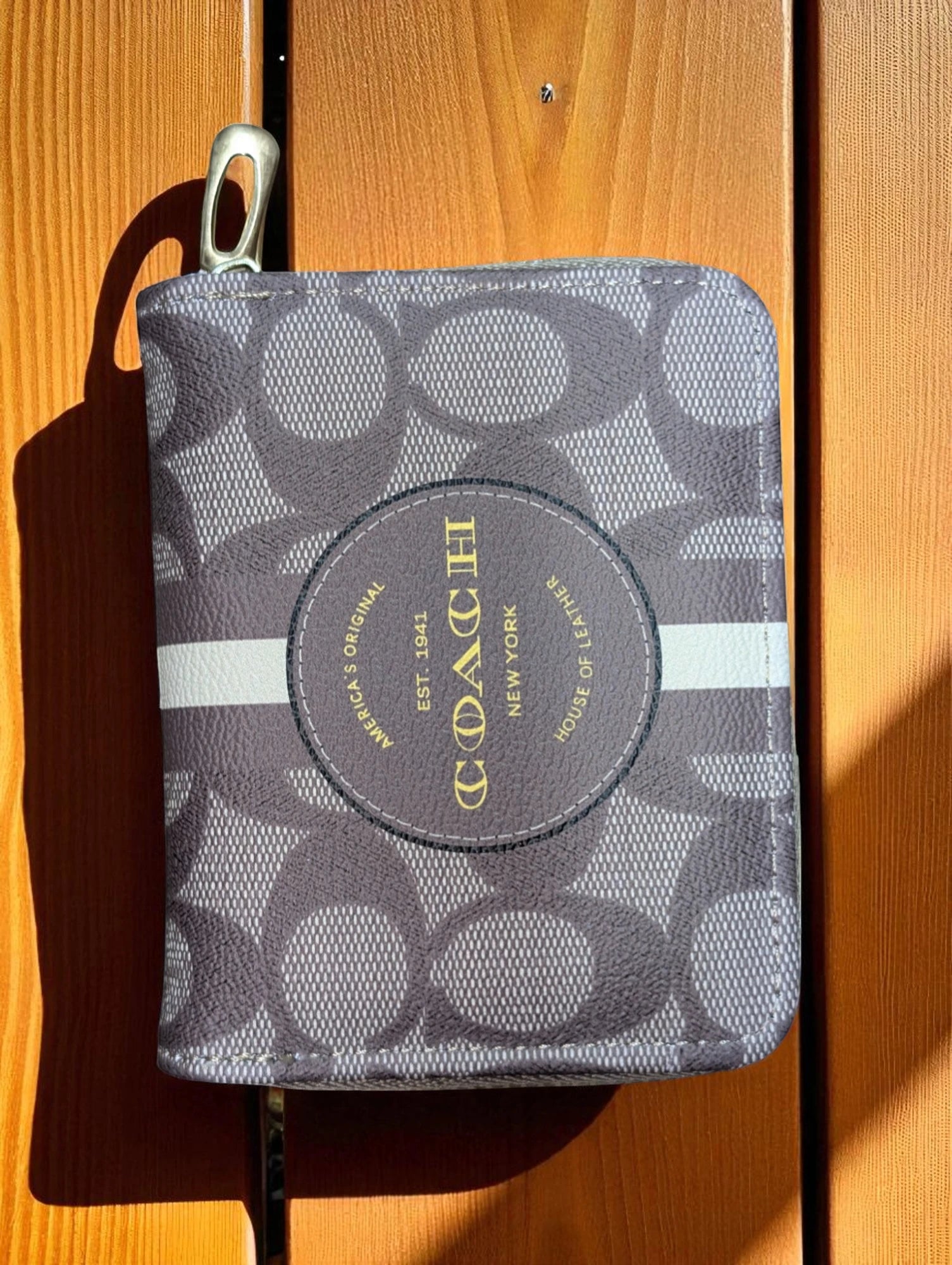 Stylish Compact Zip-Around Wallets - Multi-Color Collection