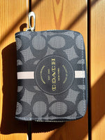 Stylish Compact Zip-Around Wallets - Multi-Color Collection