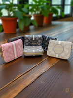 Stylish Compact Zip-Around Wallets - Multi-Color Collection