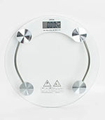 Transparent Digital Body Weight Scale – LCD Electronic Weighing Scale - 180KG