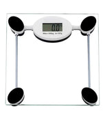 Transparent Digital Body Weight Scale – LCD Electronic Weighing Scale - 180KG