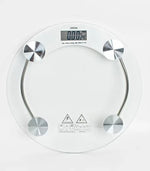 Transparent Digital Body Weight Scale – LCD Electronic Weighing Scale - 180KG