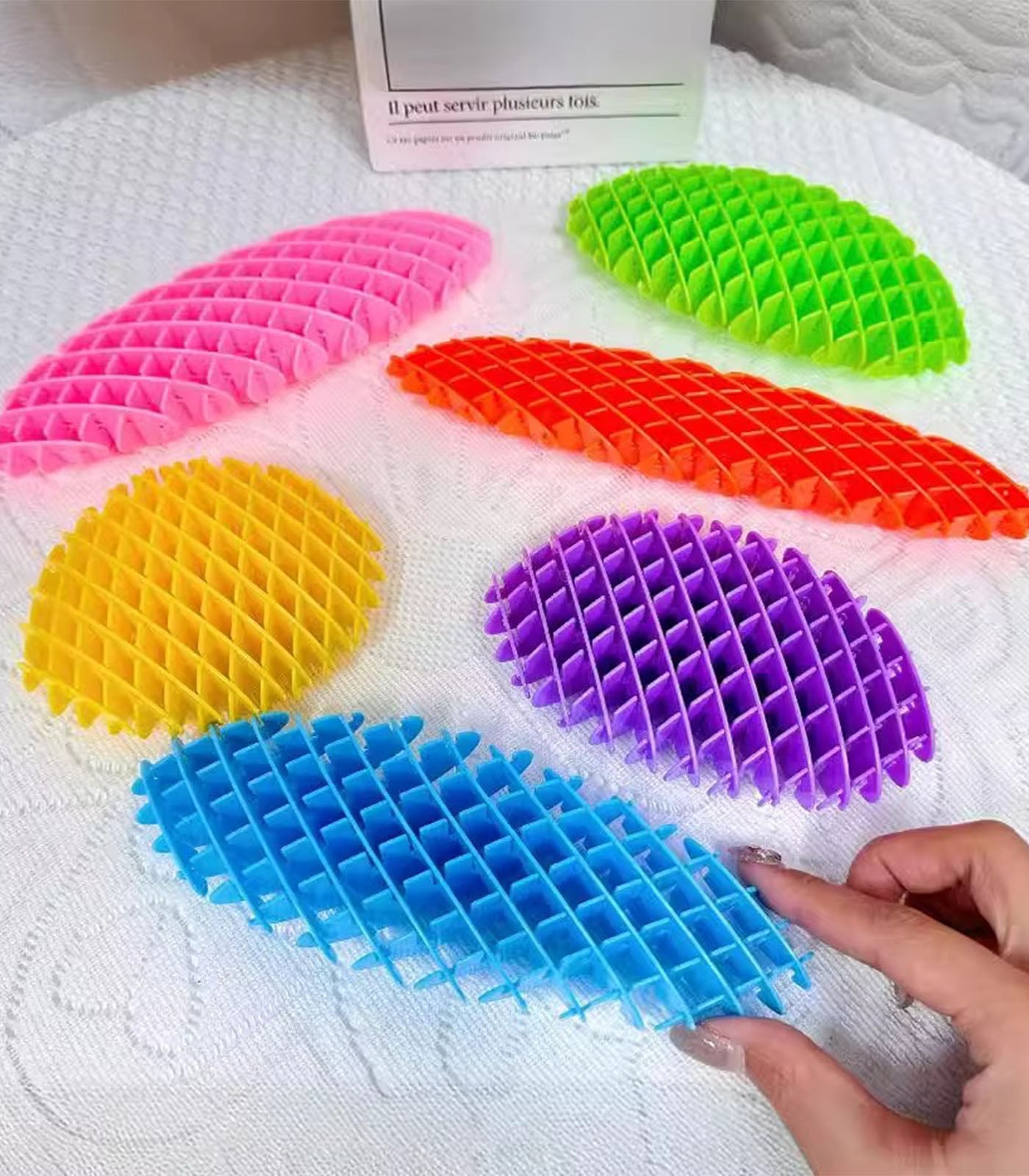 Uncatchable Elastic Net 3D Decompression Fidget Toy – Parent-Child Interactive Bouncing Elastic Puzzle for Kids