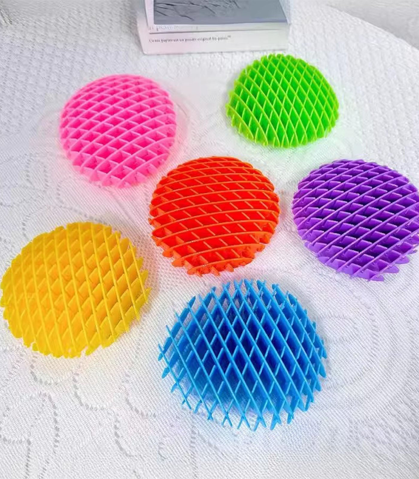 Uncatchable Elastic Net 3D Decompression Fidget Toy – Parent-Child Interactive Bouncing Elastic Puzzle for Kids