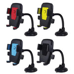 Universal Car Phone Holder – Cup Holder & Windshield Mount with Locking Grip