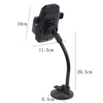 Universal Car Phone Holder – Cup Holder & Windshield Mount with Locking Grip