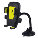 Universal Car Phone Holder – Cup Holder & Windshield Mount with Locking Grip