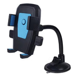 Universal Car Phone Holder – Cup Holder & Windshield Mount with Locking Grip