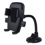 Universal Car Phone Holder – Cup Holder & Windshield Mount with Locking Grip