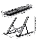 Adjustable Foldable Laptop Stand – Ergonomic Bracket for Laptops and Tablets