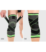 Adjustable Elastic Sports Knee Pads  Compression Support Brace for Sports, Fitness &amp; Arthritis Relief