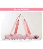 Foldable Travel Bag  Large Capacity Fitness, Swimming, and Maternity Bag with DryWet Separation for CarryOn Luggage