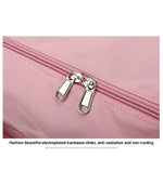 Foldable Travel Bag  Large Capacity Fitness, Swimming, and Maternity Bag with DryWet Separation for CarryOn Luggage