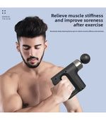 Electric Deep Tissue Massage Gun – Facial Impact Therapy for Muscle Relief &amp; Wellness