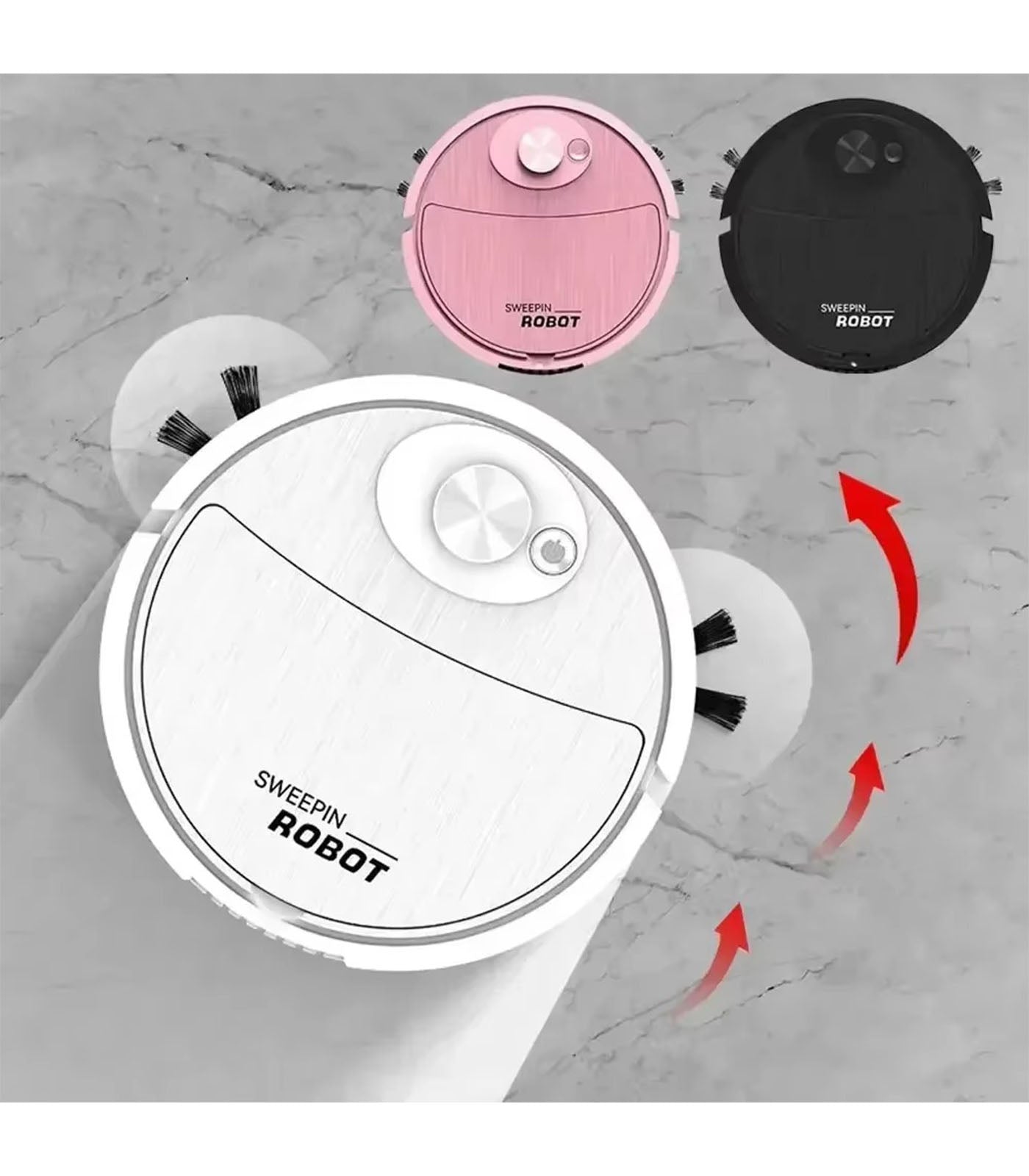 Smart USB Charging Robot Vacuum Cleaner – Mop & Sweep