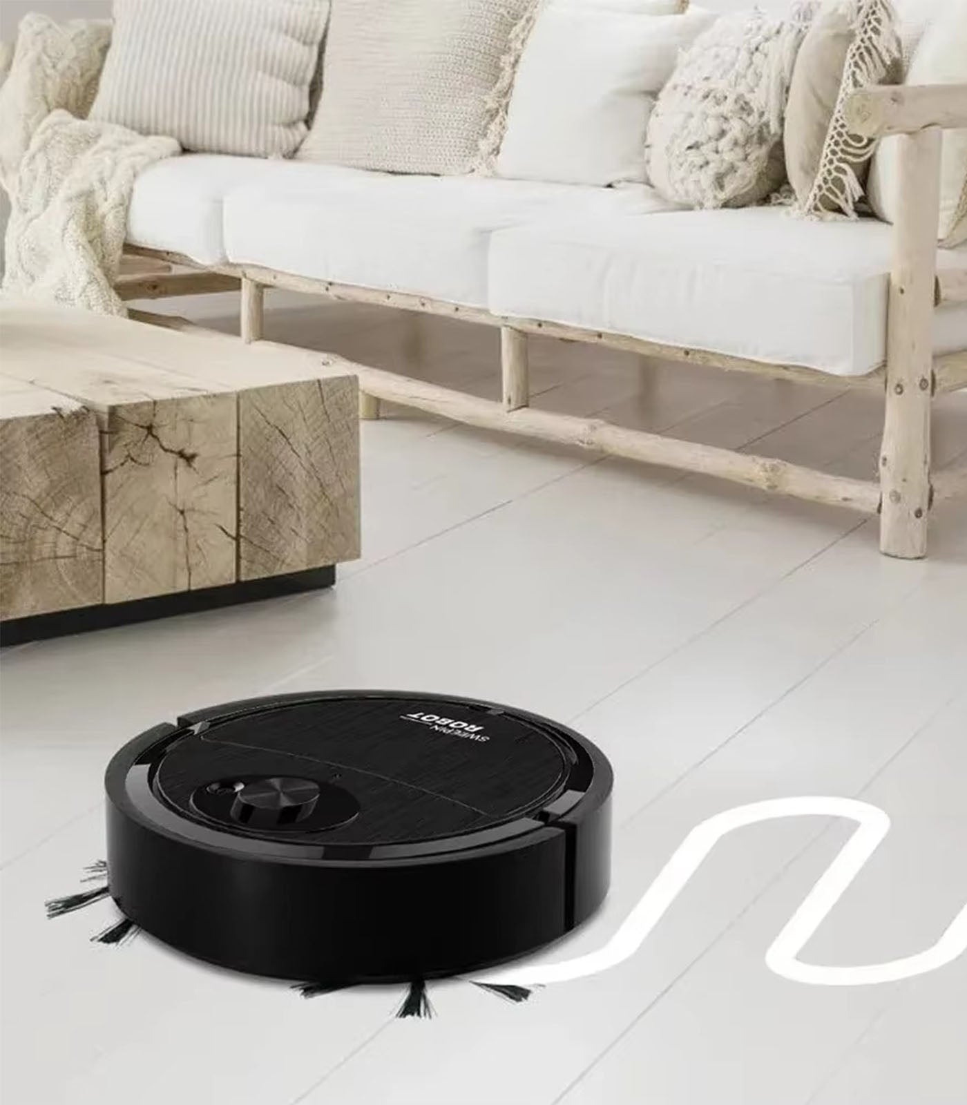 Smart USB Charging Robot Vacuum Cleaner – Mop & Sweep