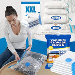 Vacuum Compression Storage Bags – Thickened Transparent Bags for Clothes & Quilts